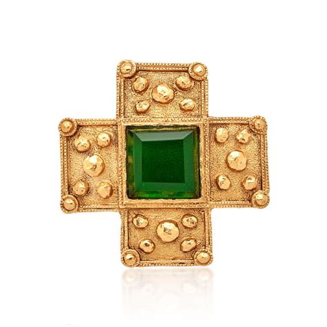 chanel cross brooch|authentic Chanel brooches.